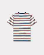 ケンゾー25年夏ウェア、レトロなマルチボーダーカーディガン＆波のカモ柄メンズシャツ｜写真11