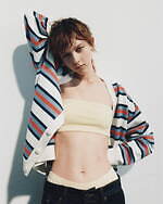 ケンゾー25年夏ウェア、レトロなマルチボーダーカーディガン＆波のカモ柄メンズシャツ｜写真102