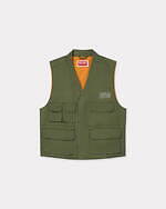 ケンゾー25年夏ウェア、レトロなマルチボーダーカーディガン＆波のカモ柄メンズシャツ｜写真40