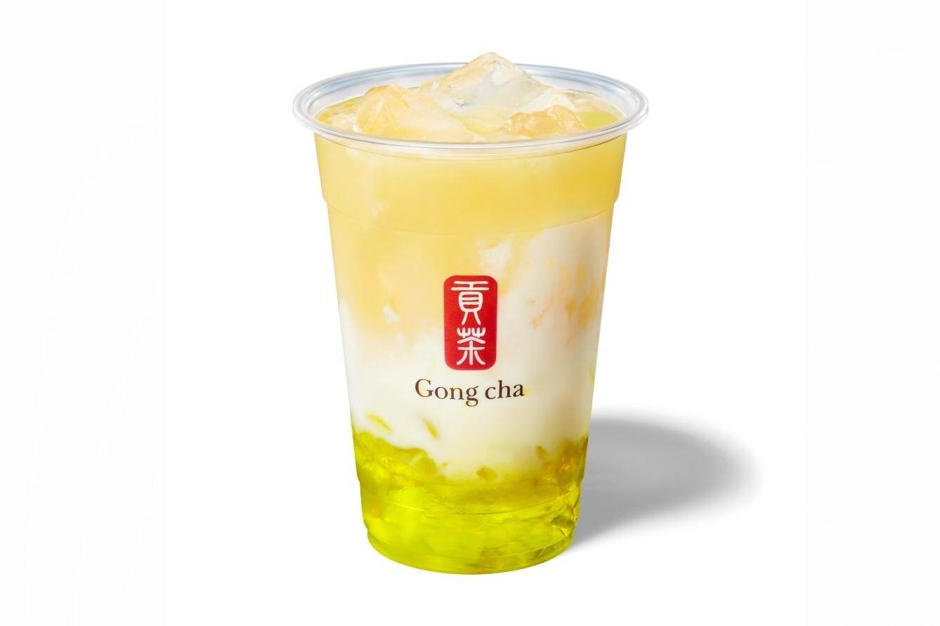 「レッツ！シャインマスカット ヨーグルミルクティー」Mサイズ 650円