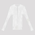 CFCL“バレエ衣装”から生まれた日常着、壺型ノースリーブニットドレス＆透けニットトップス｜写真1