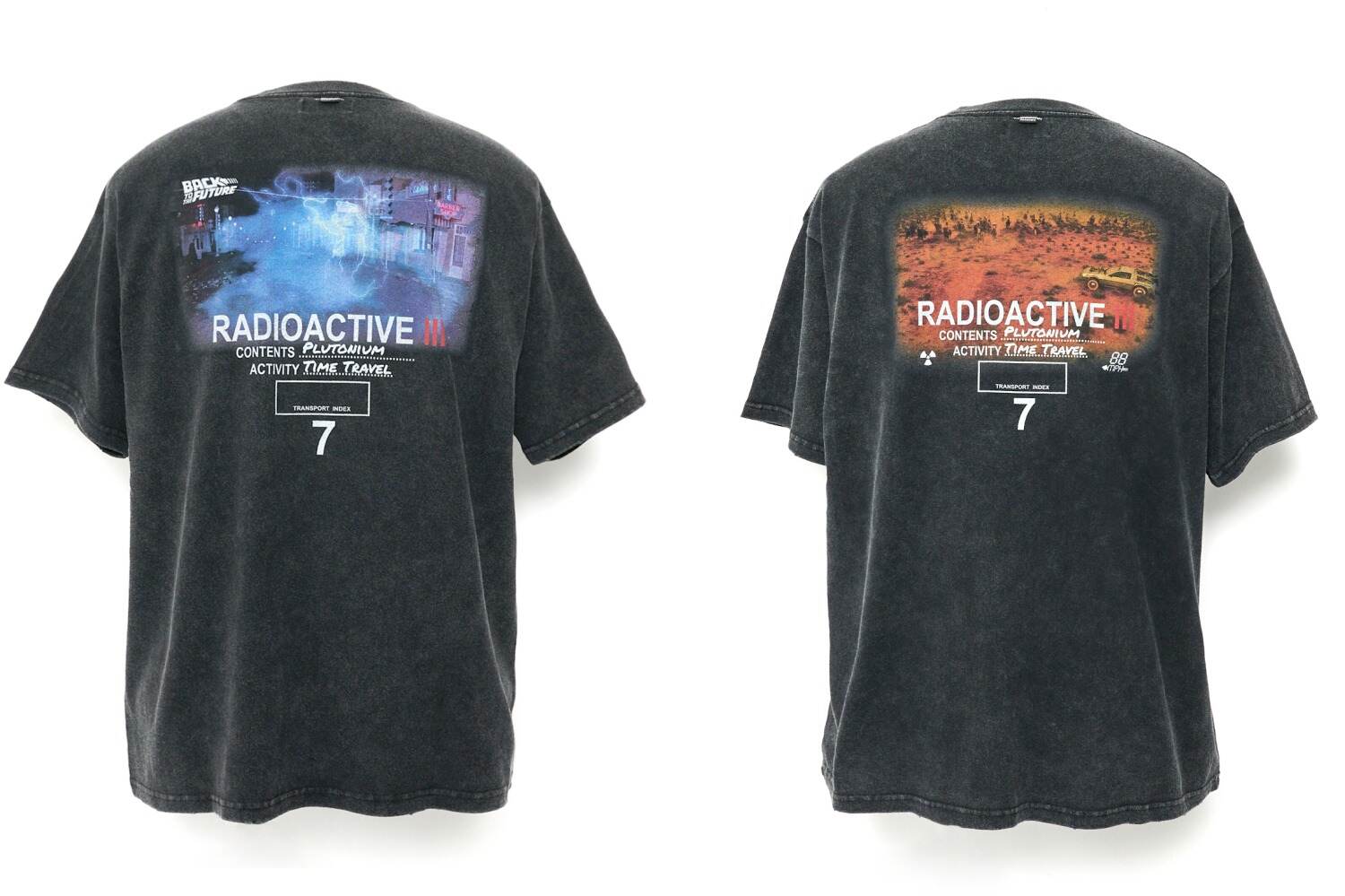 コラボレーション｜ファッチーズ『バック・トゥ・ザ・フューチャー』のバックプリントTシャツ、ステュディオスとコラボ