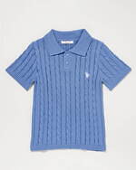 ユーエス ポロ アッスン25年春夏ウェア、ケーブル編みサマーニットや“ライン入り”ポロシャツ｜写真2