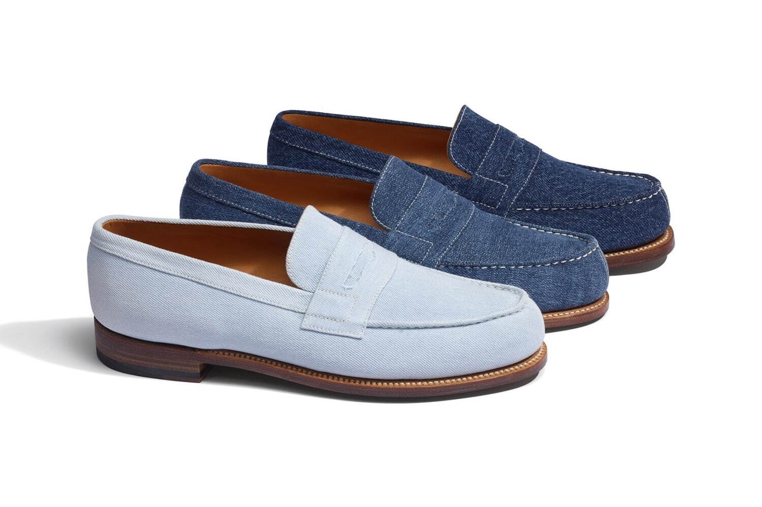 #180 デニムローファー 各158,200円