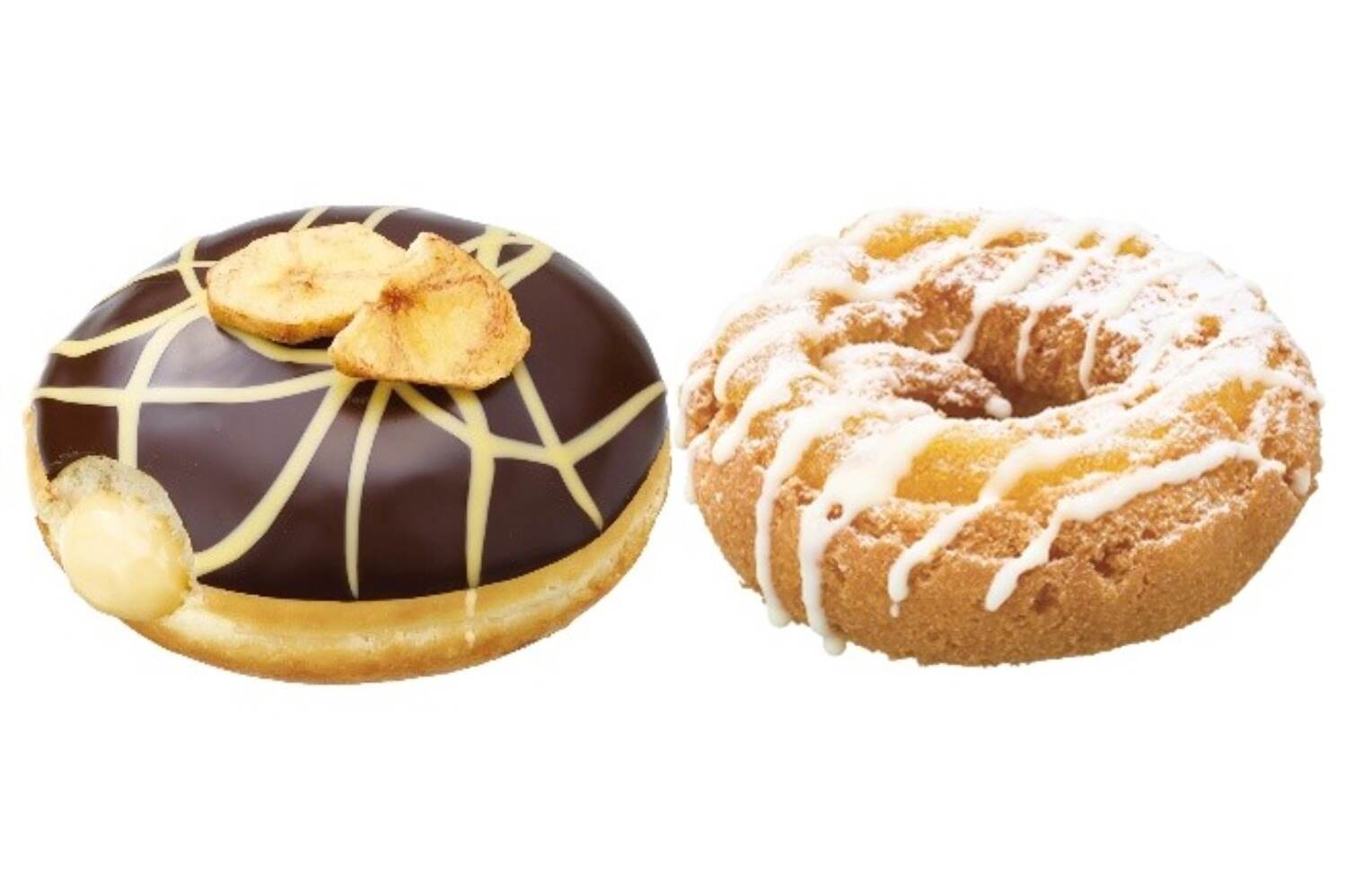 パイナップル｜クリスピー・クリーム・ドーナツ×Dole、チョコバナナ＆パイン風味のトロピカルスイーツ