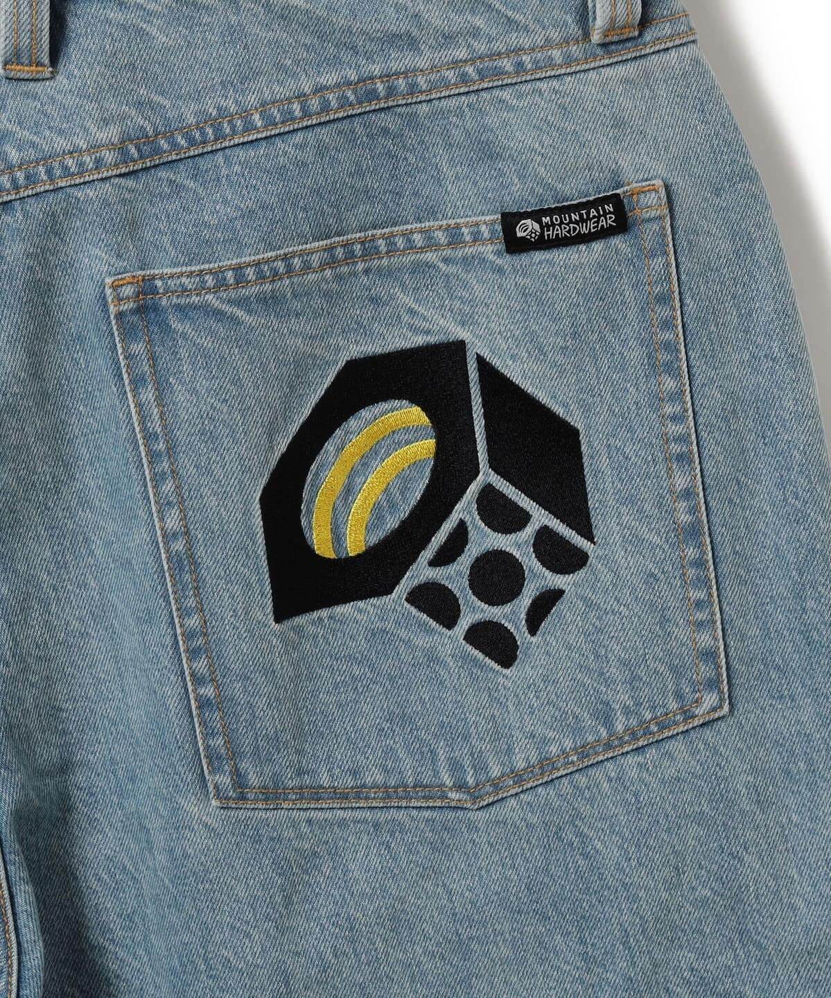 ビームス×マウンテンハードウェアのデニムショーツ、刺繍バックポケット＆“ナット風”ボタンで｜写真5
