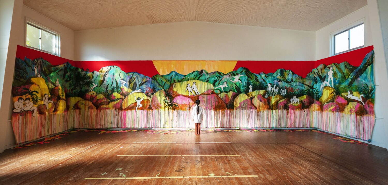 ザ・キャビンカンパニー個展が滋賀県立美術館で、“廃遊園地”のような立体作品＆原画約300点が並ぶ壁画｜写真8