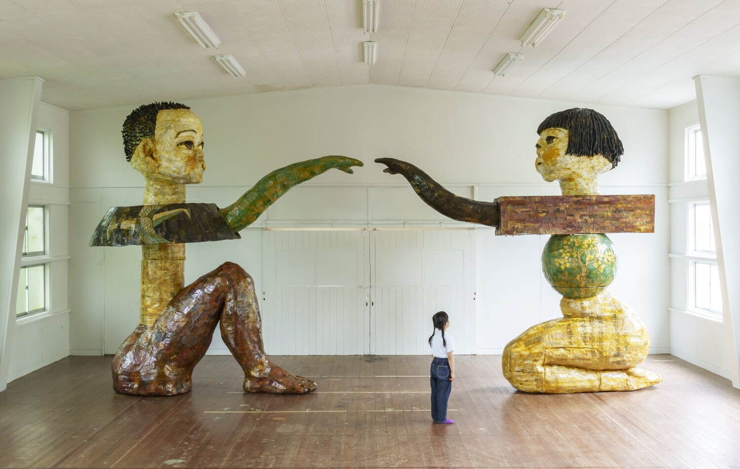 ザ・キャビンカンパニー個展が滋賀県立美術館で、“廃遊園地”のような立体作品＆原画約300点が並ぶ壁画｜写真7