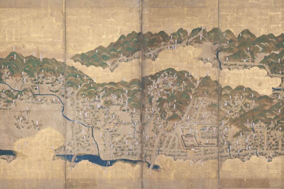 江戸時代の都市を描く“都市図”の特別展「古地図でめぐる三都