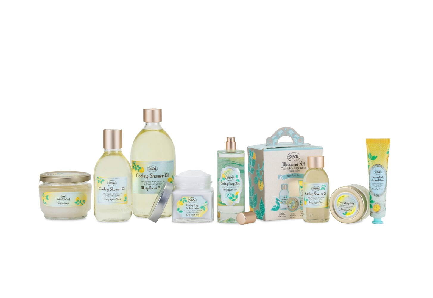 SABON「ミンティスパーク・ユズ」25年夏誕生、“ミントやユズ香る”ボディスクラブ＆ひんやりミスト｜写真20
