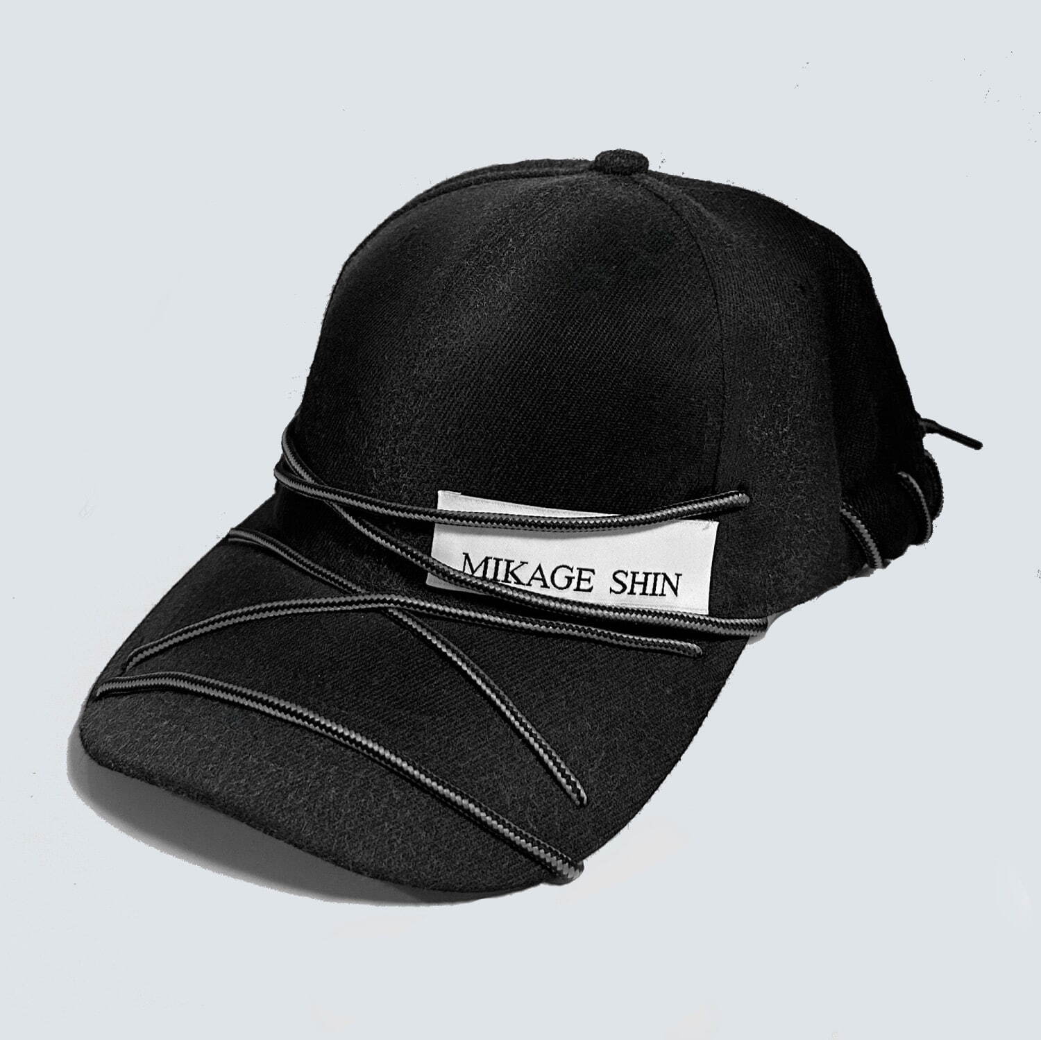 レースアップ ラベル キャップ 22,000円
