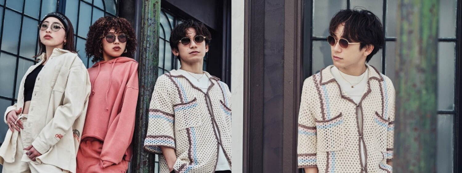 Zoff×EXILE NAOTOのスタジオ セブン、台形フォルムの太縁眼鏡＆サングラスなど計40種｜写真15