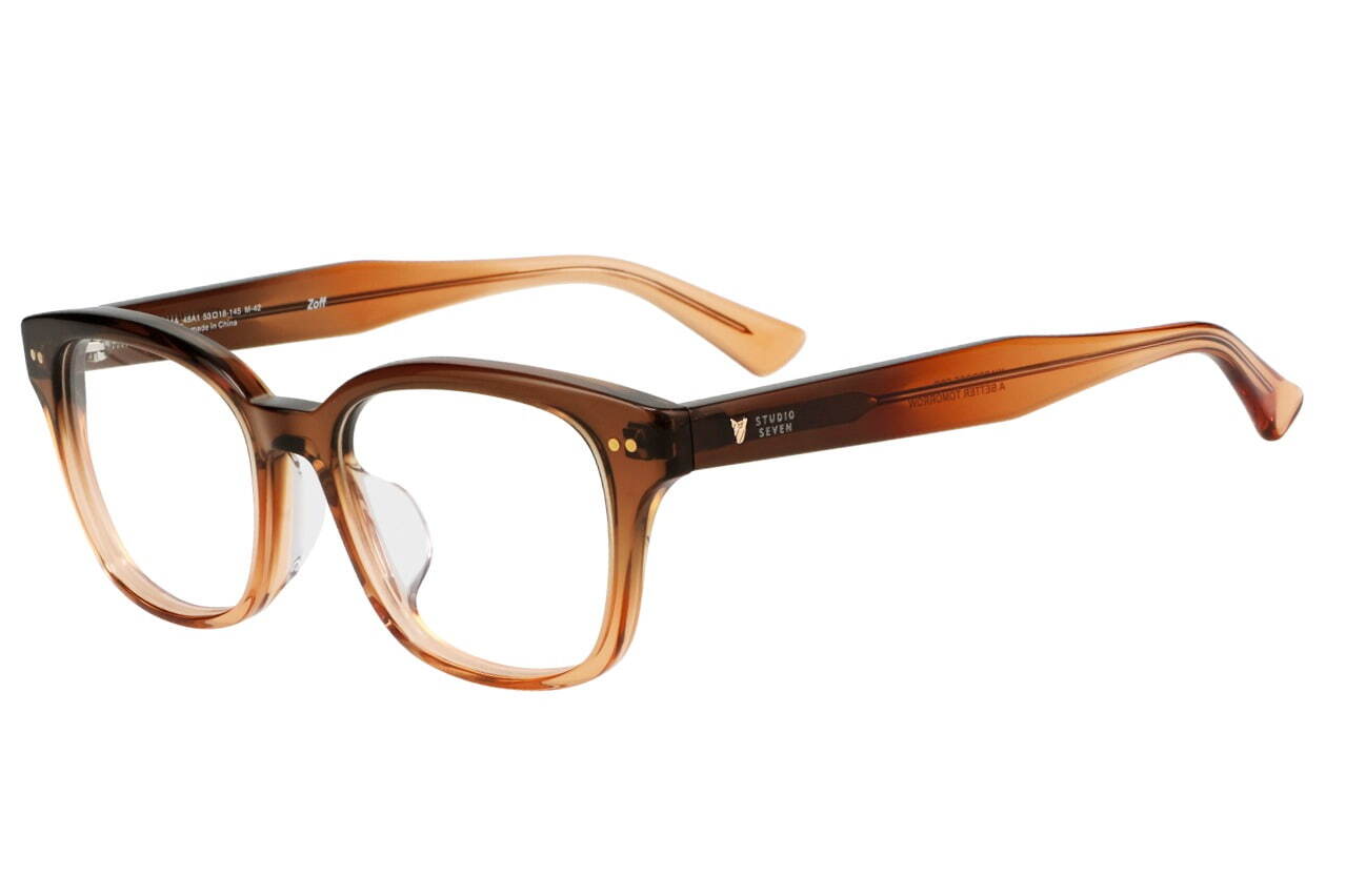 Zoff×EXILE NAOTOのスタジオ セブン、台形フォルムの太縁眼鏡＆サングラスなど計40種｜写真21