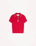 ヴァレンティノ25年秋ウェア、“ハートビジューボタン”煌めくワンピ＆チェリーが揺れるニットポロ｜写真4