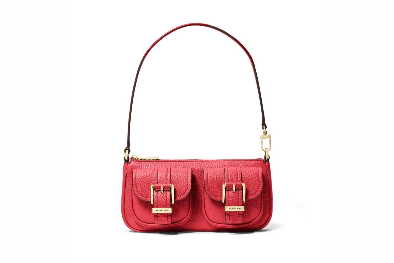 Michael Kors Women's Leather MK Pattern Crossbody Tote Bag