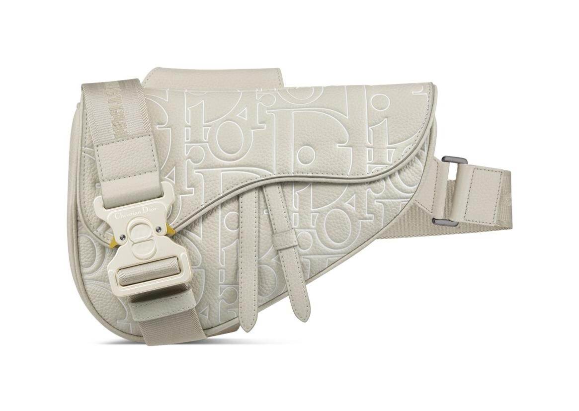 ◆Dior◆ Saddleバッグ グラビティアウトライン レザー Saddle Triple Pouch Black Dior Gravity Leather and Black