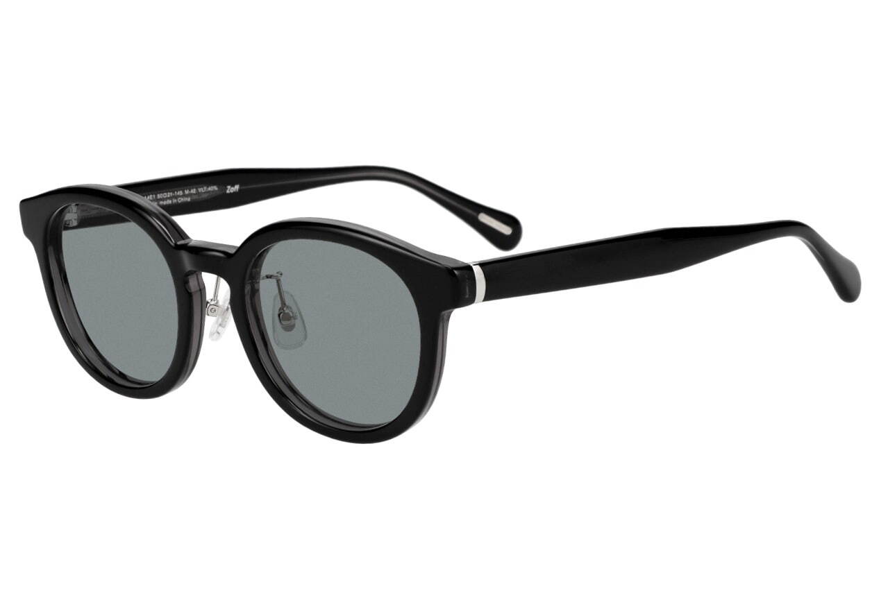 Zoff×ユナイテッドアローズのサングラス、太めフレームのボストン型や軽やかハーフリム｜写真12