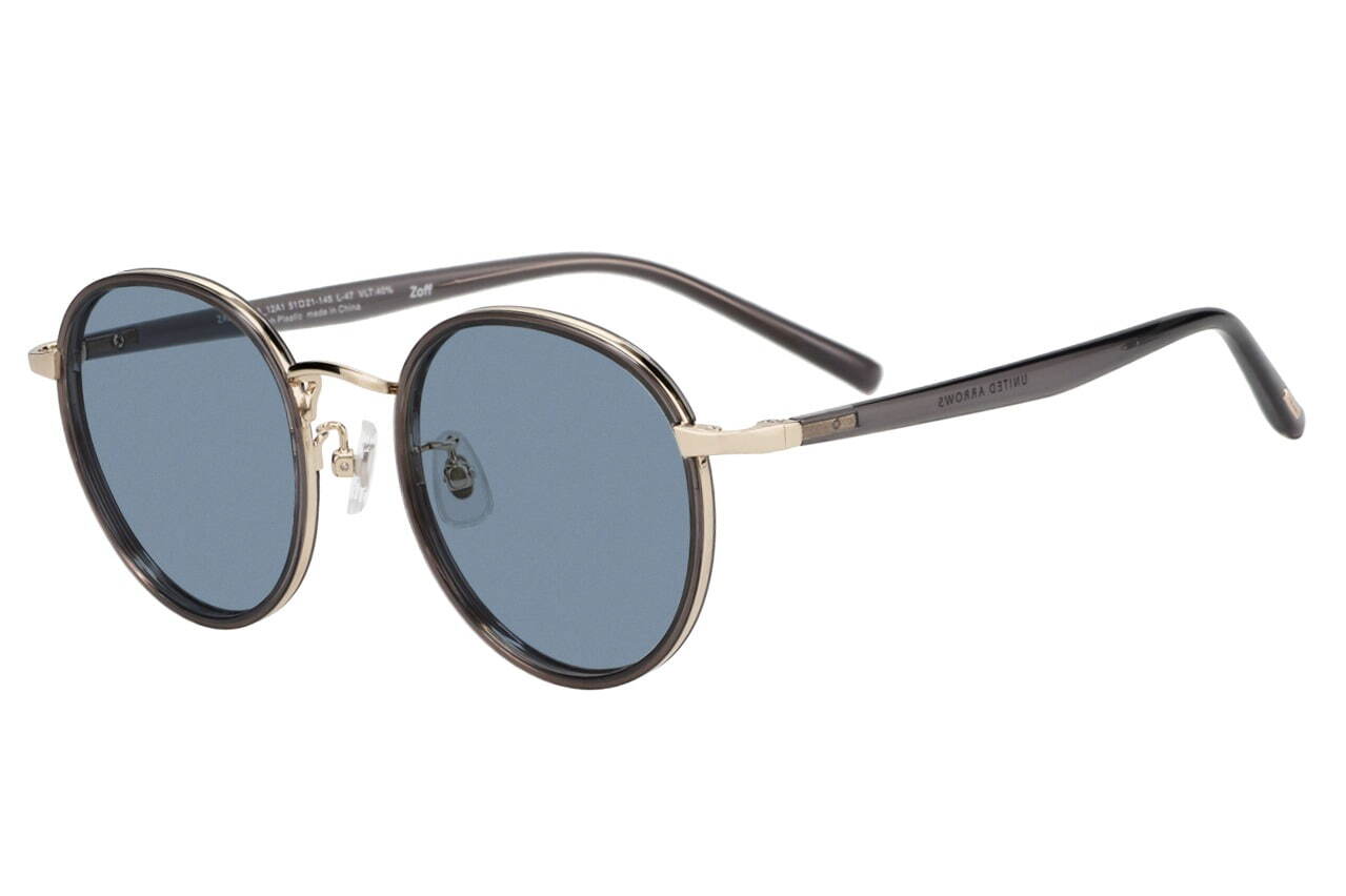Zoff×ユナイテッドアローズのサングラス、太めフレームのボストン型や軽やかハーフリム｜写真38