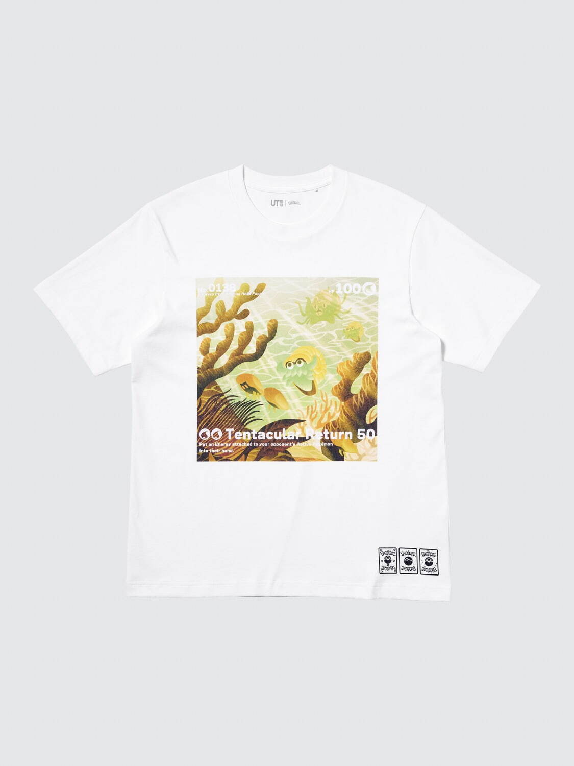 UTからポケカ＆ポケポケのコラボTシャツ、ピカチュウやヤドンのカードデザインをモチーフに｜写真3