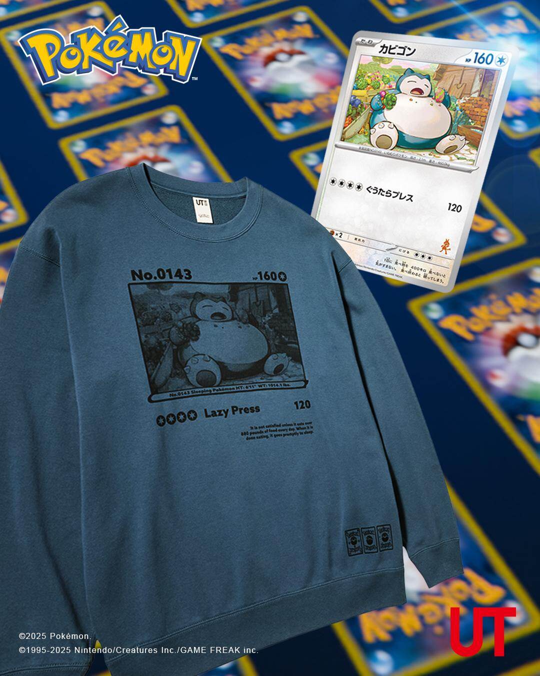 UTからポケカ＆ポケポケのコラボTシャツ、ピカチュウやヤドンのカードデザインをモチーフに｜写真29