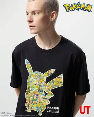 UTからポケカ＆ポケポケのコラボTシャツ、ピカチュウやヤドンのカードデザインをモチーフに｜写真47