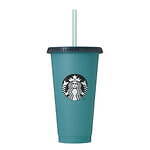 スターバックス“深海”グラデーションのボトルやグラス、ターコイズきらめくタンブラーも｜写真11