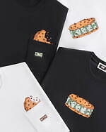 キス トリーツ“ミントチップサンドアイス”描いたふっくらパフプリントTシャツ、限定スイーツも｜写真6