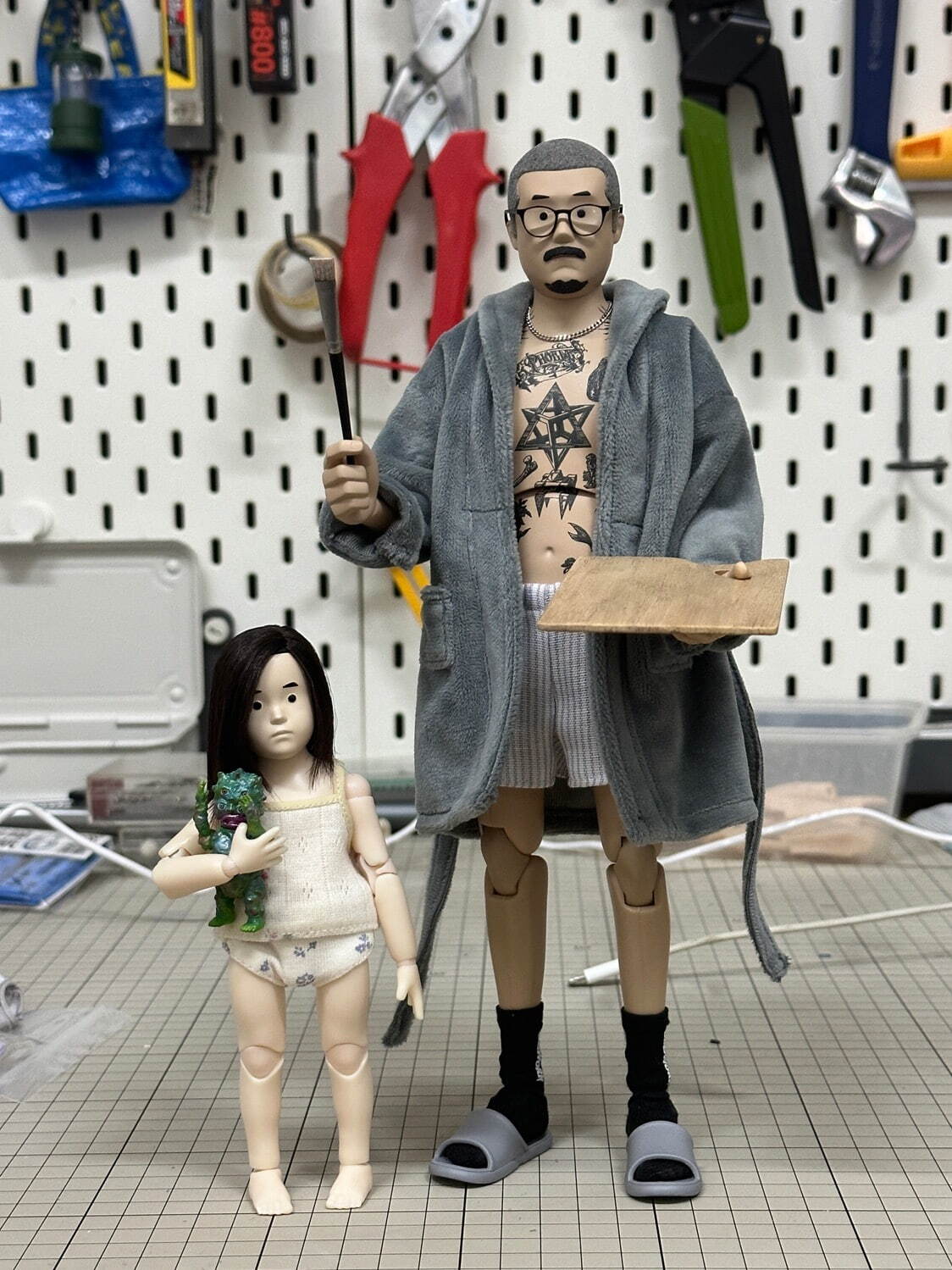 チェン・フェイ 「父と子」ドキュメントより