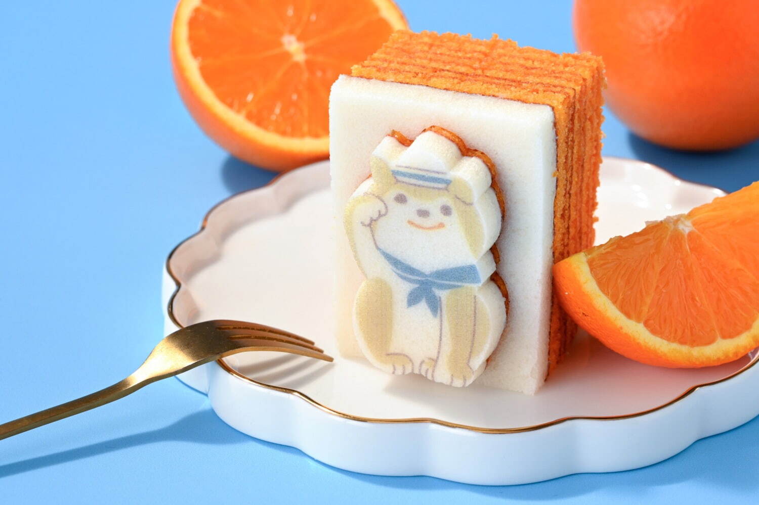 「夏のしぶハチバウム(オレンジ味)」1個 594円