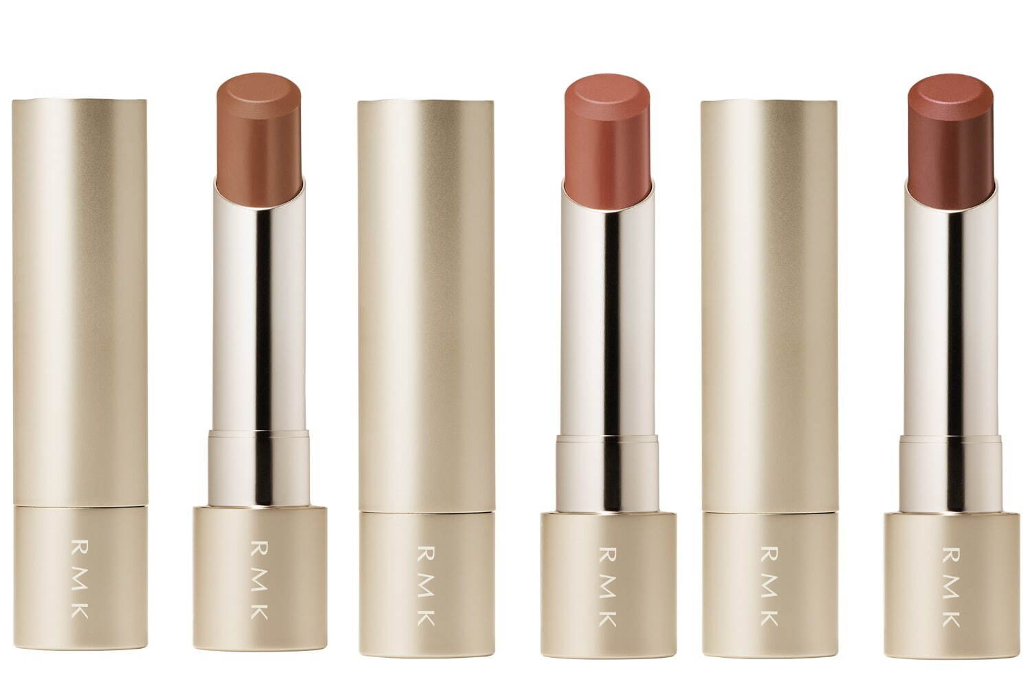 「RMK ベルベットシーン リップカラー」 01、02、03 各4,400円