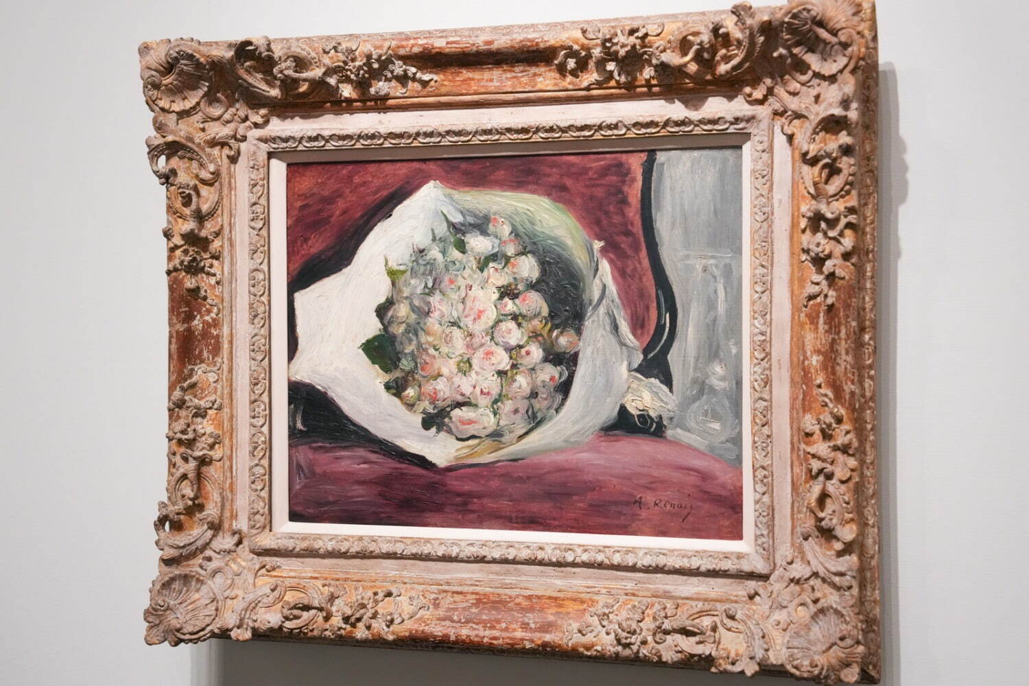 ピエール＝オーギュスト・ルノワール 《桟敷席の花束》
1880年頃 オランジュリー美術館