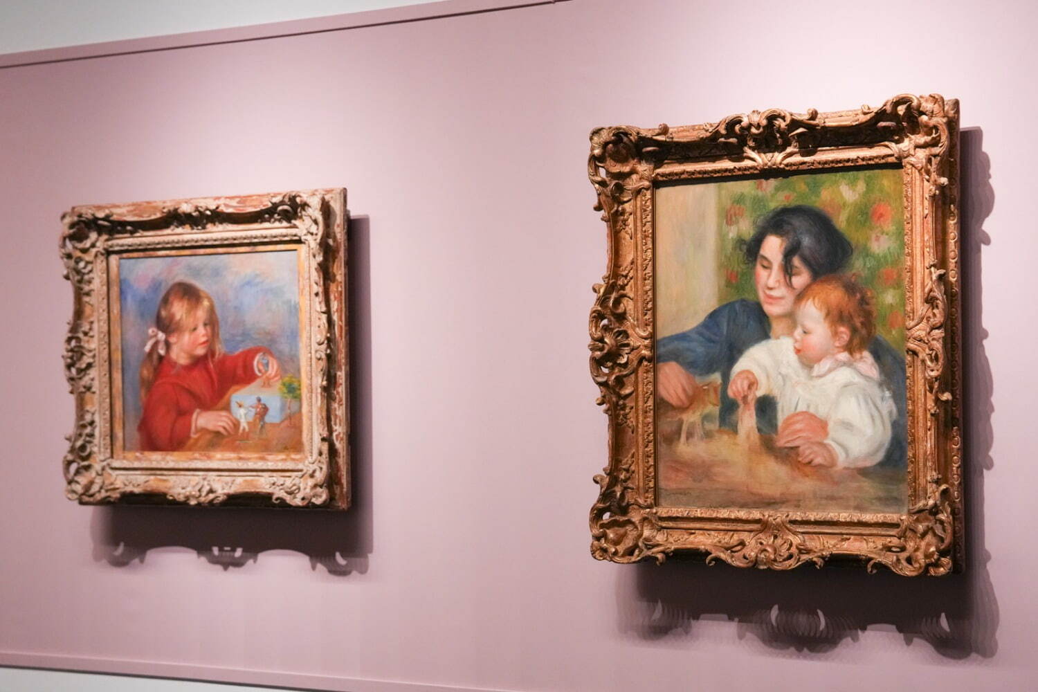 「オランジュリー美術館 オルセー美術館 コレクションより
ルノワール×セザンヌ —モダンを拓いた2人の巨匠」展示風景
三菱一号館美術館 2025年