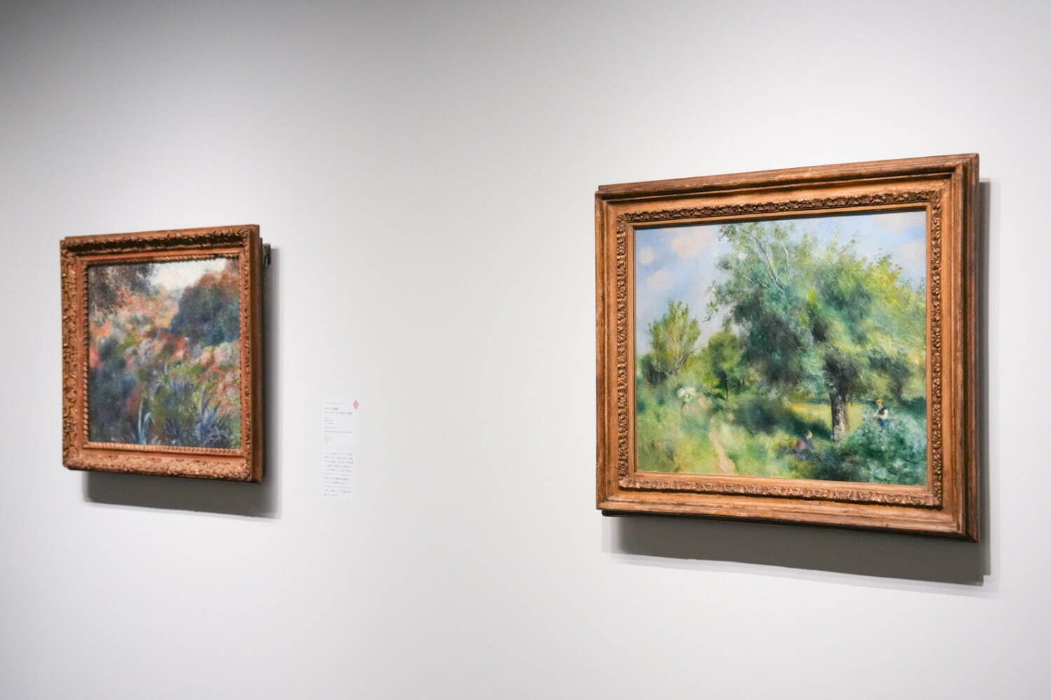 「オランジュリー美術館 オルセー美術館 コレクションより
ルノワール×セザンヌ —モダンを拓いた2人の巨匠」展示風景
三菱一号館美術館 2025年