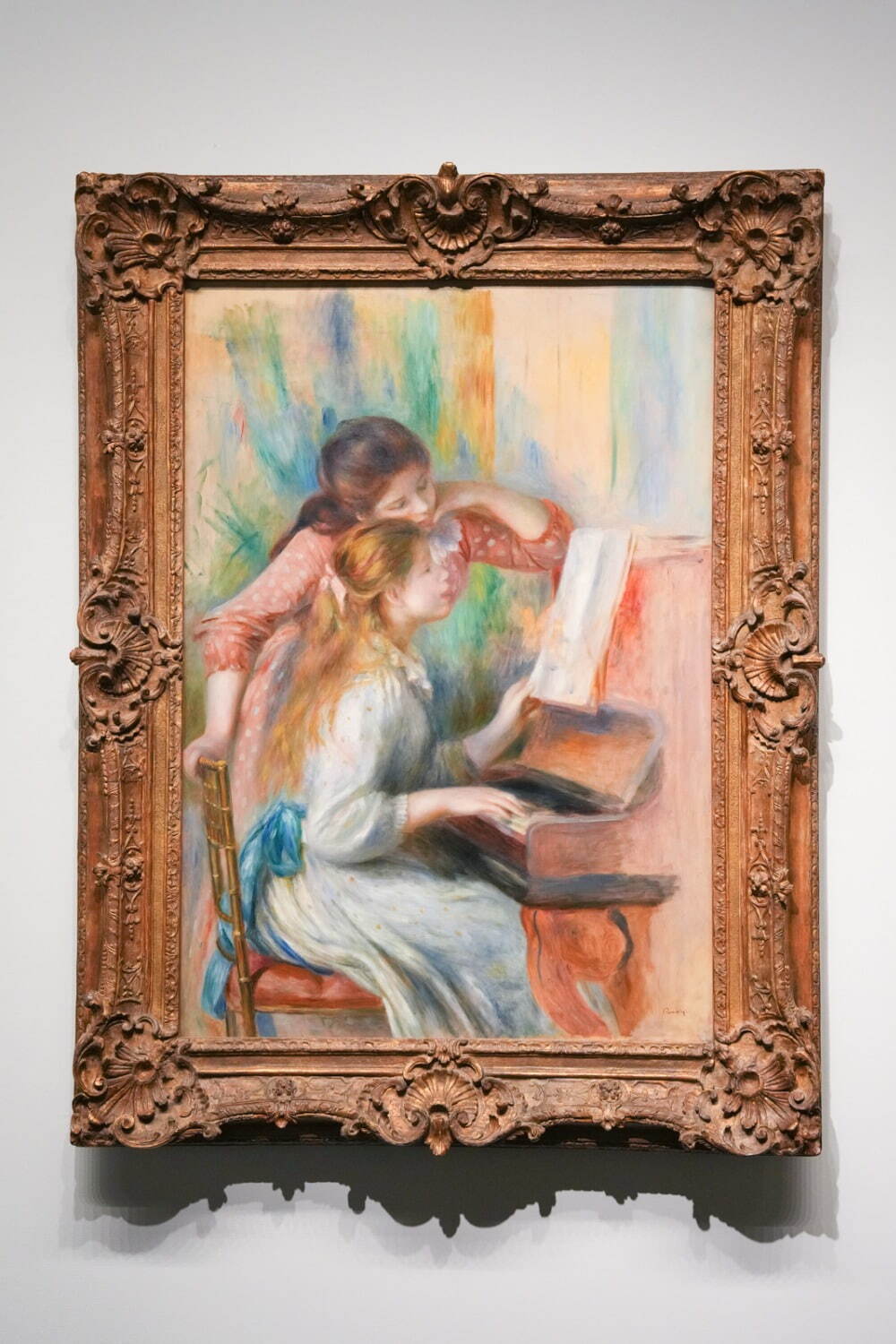 ピエール＝オーギュスト・ルノワール 《ピアノの前の少女たち》
1892年頃 オランジュリー美術館