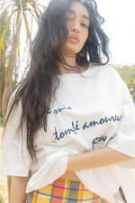 スタイリング/×ケイタ マルヤマ、ふっくら刺繍ジャケットや“レモネード”のグラデ編みバッグ｜写真8