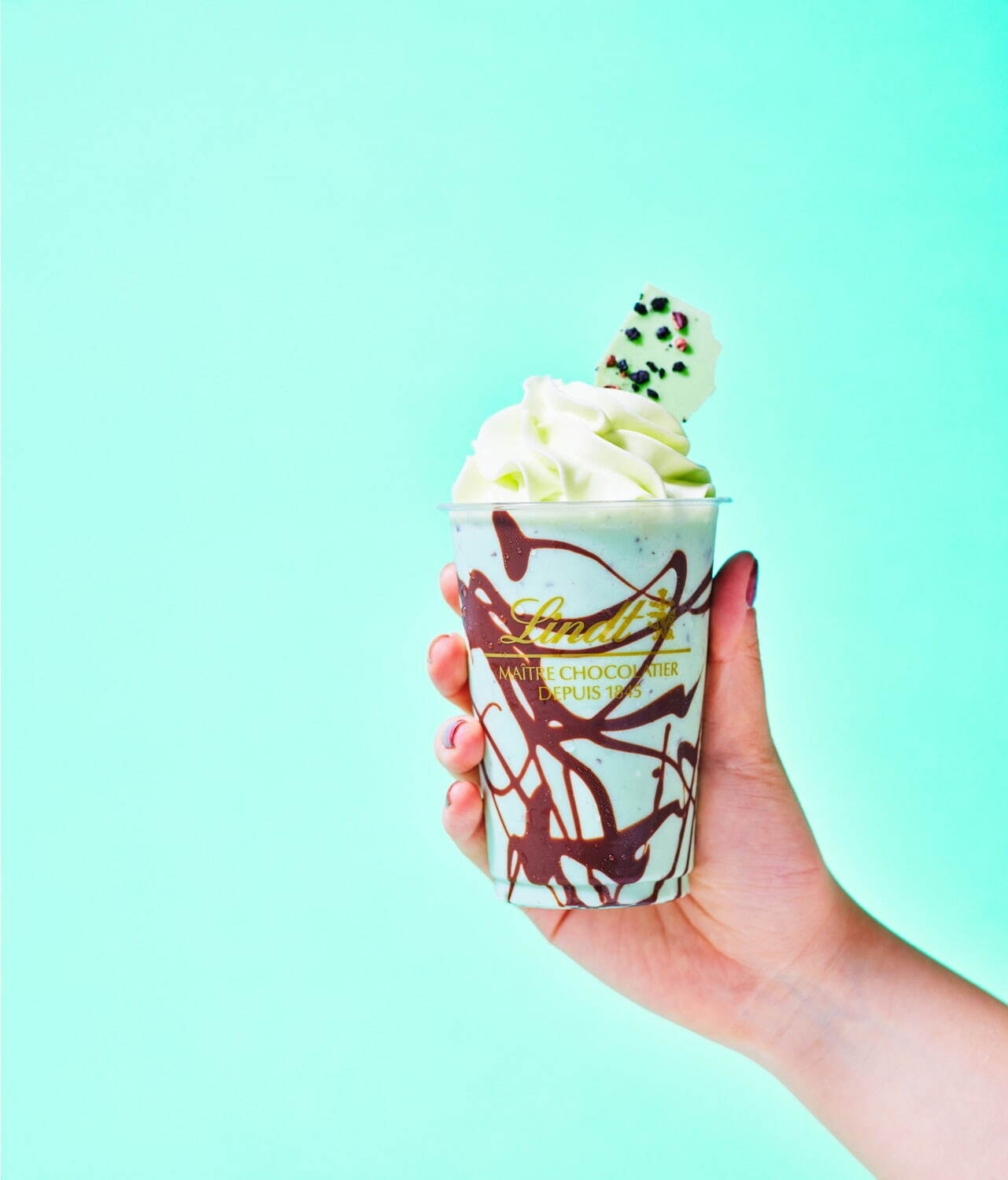 リンツ(Lindt) クラッシュチョコミント ショコラドリンク｜写真4