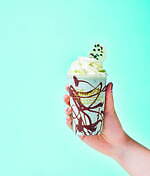 リンツ(Lindt) クラッシュチョコミント ショコラドリンク｜写真4