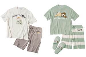 ジェラート ピケ オム「すやすや眠る子犬」ルームウェア、ひんやり冷感Tシャツ＆ふわもこパジャマなど