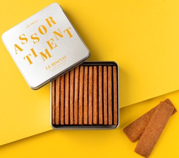 ル・ビスキュイ・アラン・デュカス「ピュール・ブール」(14枚入、1缶)4,968円