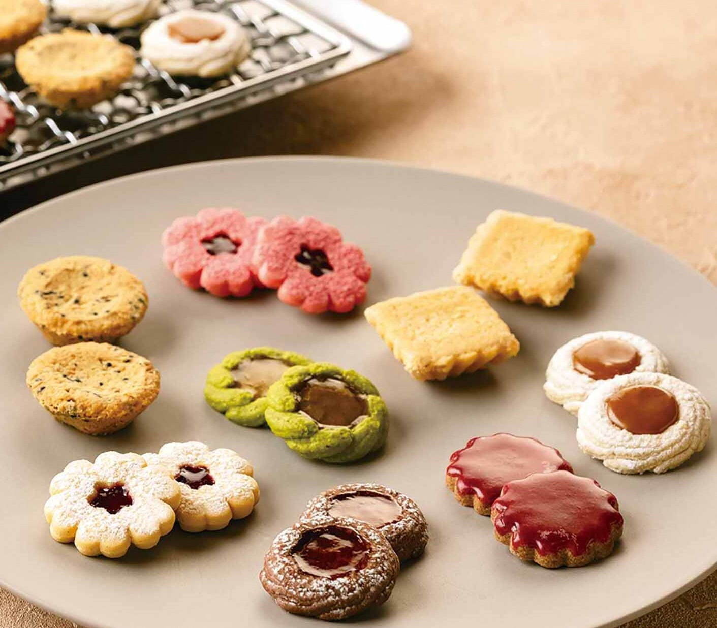 アトリエうかい「焼きたてクッキー」(Aセット、Bセット、各6枚入)各1,181円※5月30日(金)～6月3日(火)Aセット販売/6月4日(水)～6月8日(日)Bセット販売※1人2セットまで