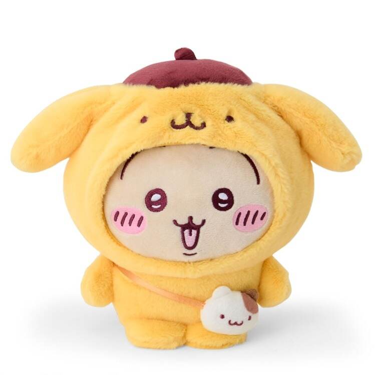 「ちいかわ×サンリオキャラクターズ」ハチワレのシナモロール“なりきり”ぬいぐるみなど全21アイテム｜写真6