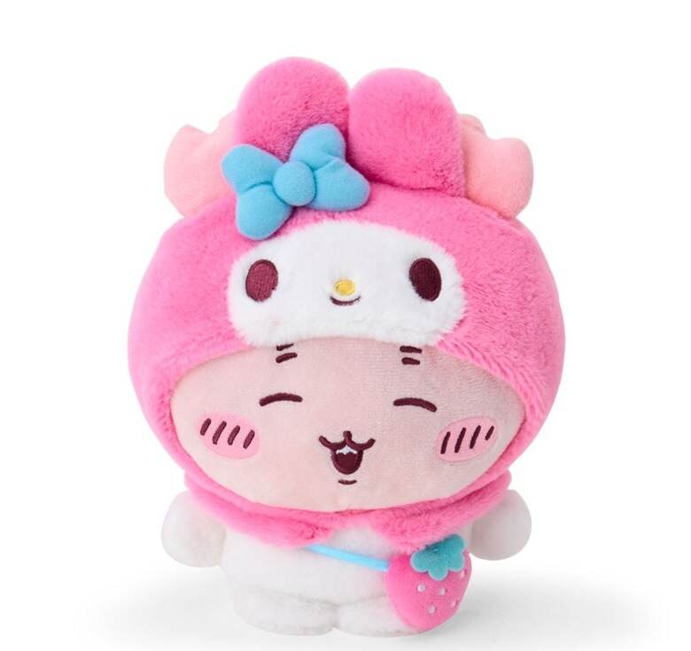 「ちいかわ×サンリオキャラクターズ」ハチワレのシナモロール“なりきり”ぬいぐるみなど全21アイテム｜写真8