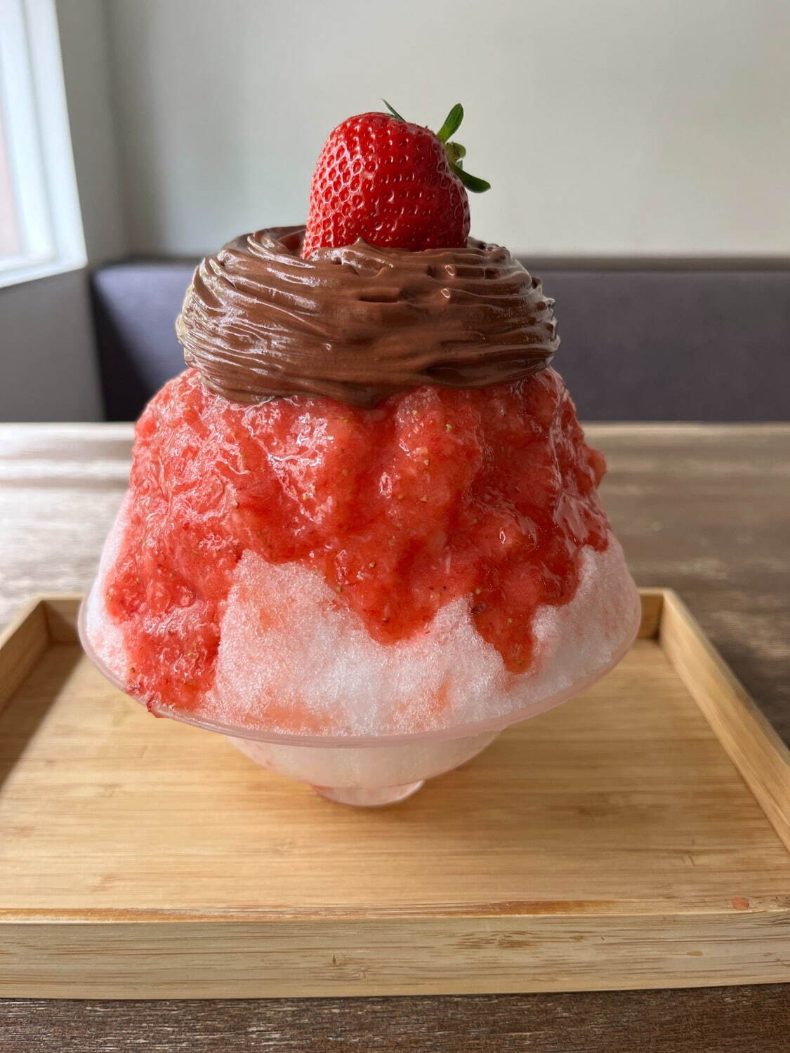 こおり屋バンブー「いちごショコラ」イートイン 1,780円／1杯