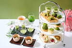帝国ホテル 大阪×福寿園の厳選抹茶アフタヌーンティー、渋皮栗入り抹茶モンブランや"もちもち”水饅頭｜写真1