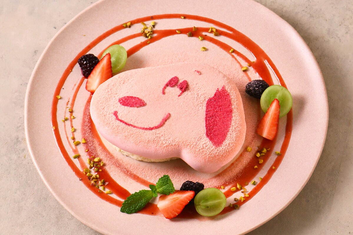 ピンクスヌーピーのパンケーキ 1,727円