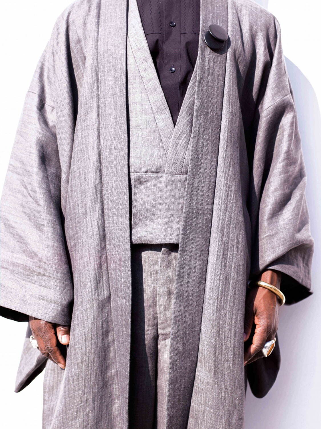 ワイ＆サンズ(Y. & SONS) T-KIMONO｜写真5
