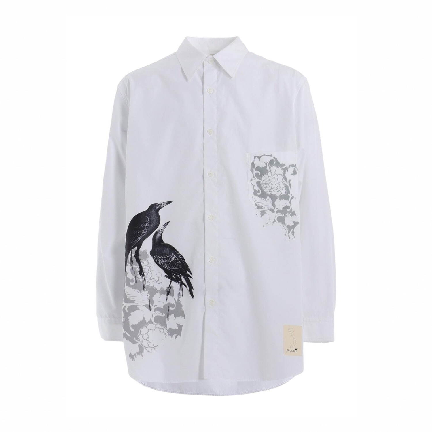 「“鴉柄” グラフィックシャツ」52,800円