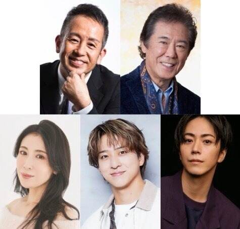 舞台「『新 画狂⼈北斎』-2025-」⻄岡德⾺＆寺⻄拓⼈ら出演、宮本亞⾨演出で北斎vs幕臣の対峙描く｜写真1