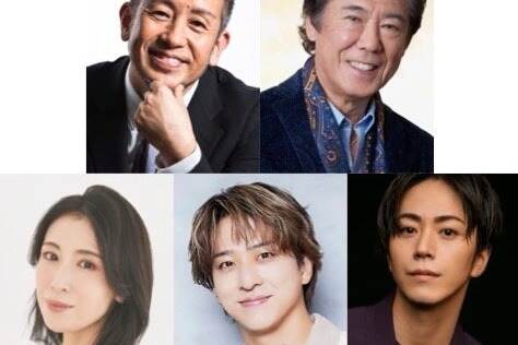 新宿｜舞台「『新 画狂⼈北斎』-2025-」⻄岡德⾺＆寺⻄拓⼈ら出演、宮本亞⾨演出で北斎vs幕臣の対峙描く