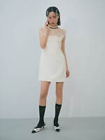 リリー ブラウン“ビジュー輝く”リボン型トップス、花咲くビジュースカートや厚底サンダルも｜写真30